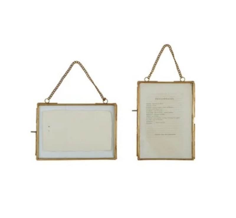 Brass Hanging Frame