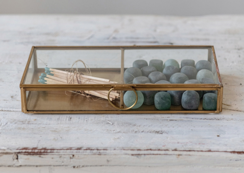 Brass &amp; Glass Box
