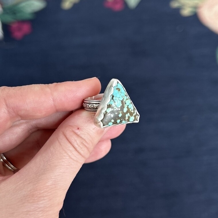 Turquoise #8 size 5
