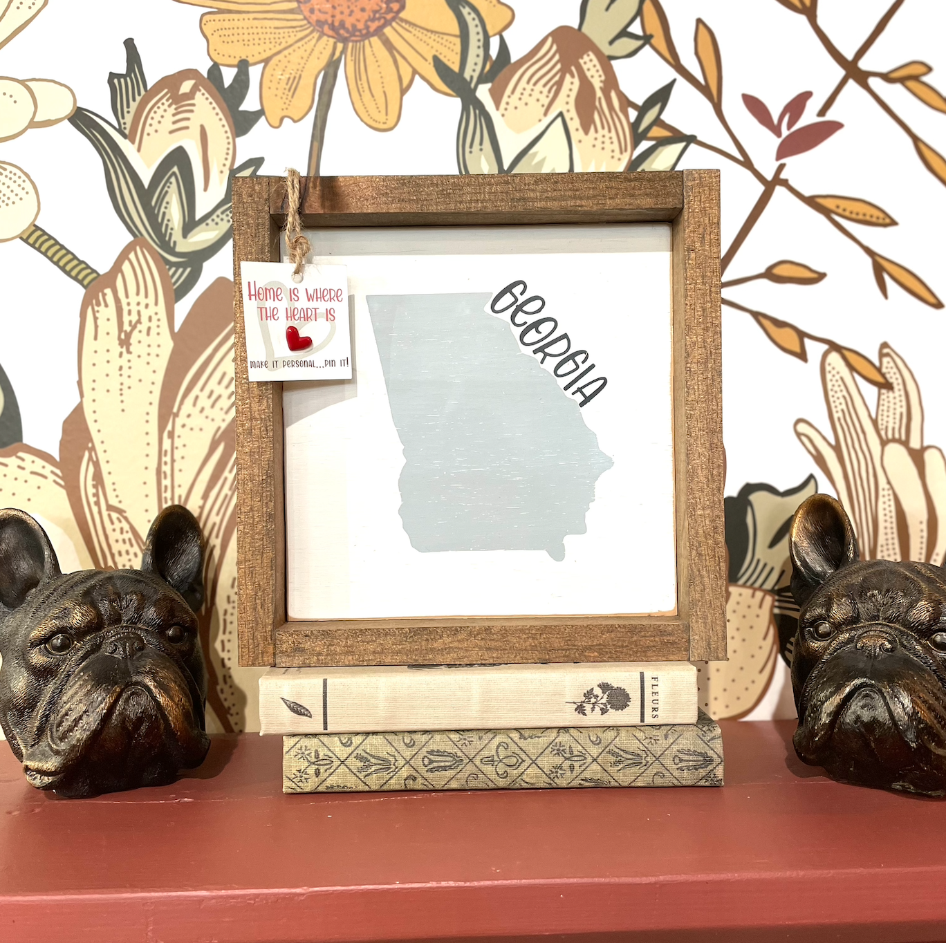 GA Pin Home Sign 