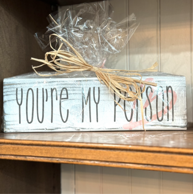 MY Person Gift Sign