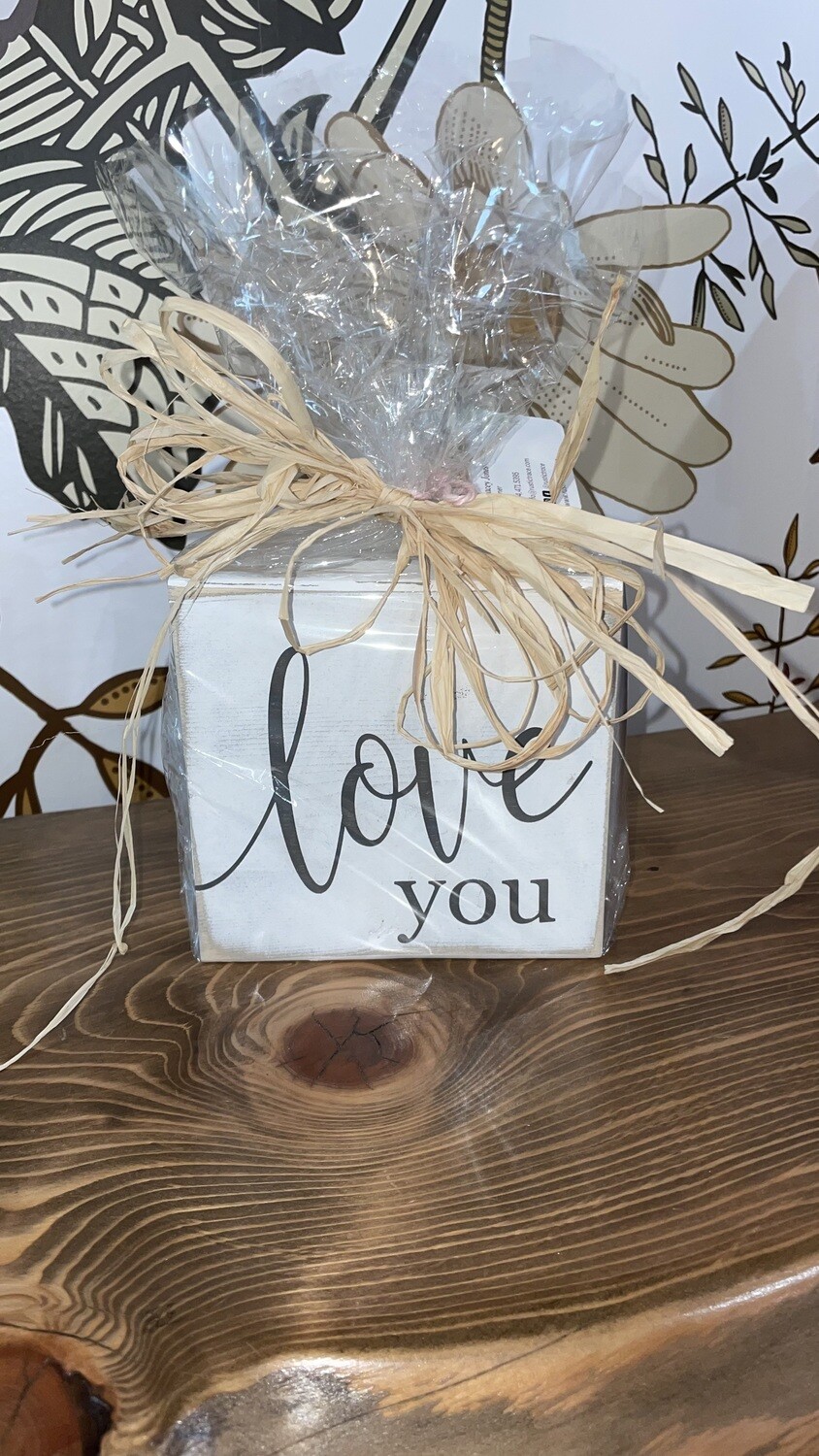 Love You Gift Sign