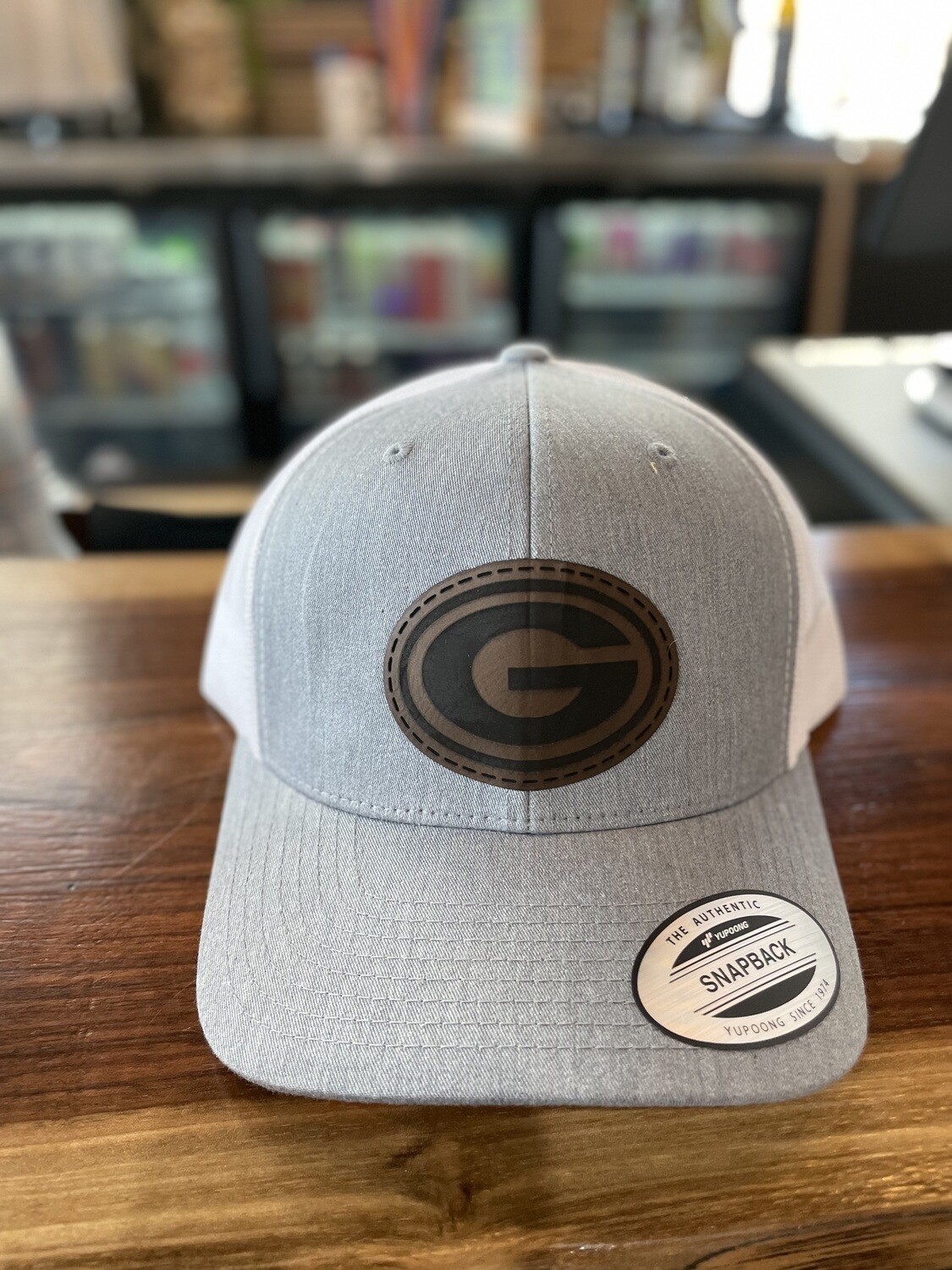 GA Hat Grey/Wht Mesh
