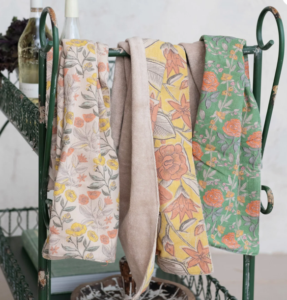 Floral Tea Towel