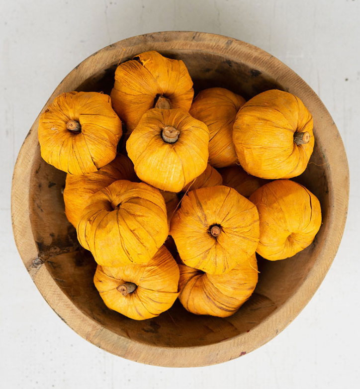 Faux Dried Pumpkins