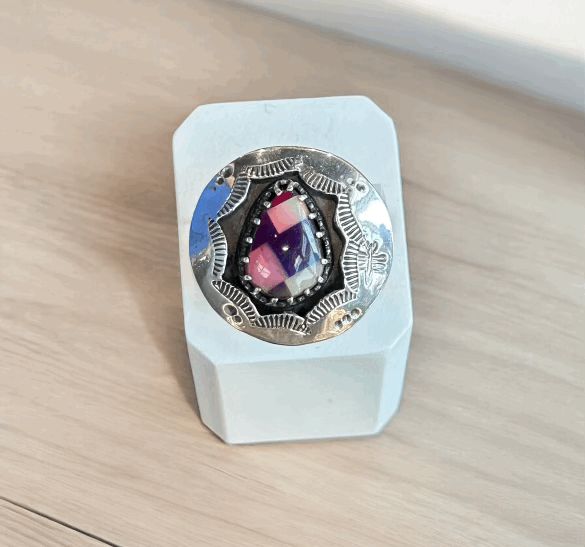 Dragonfly Shadow Box Ring 6.5