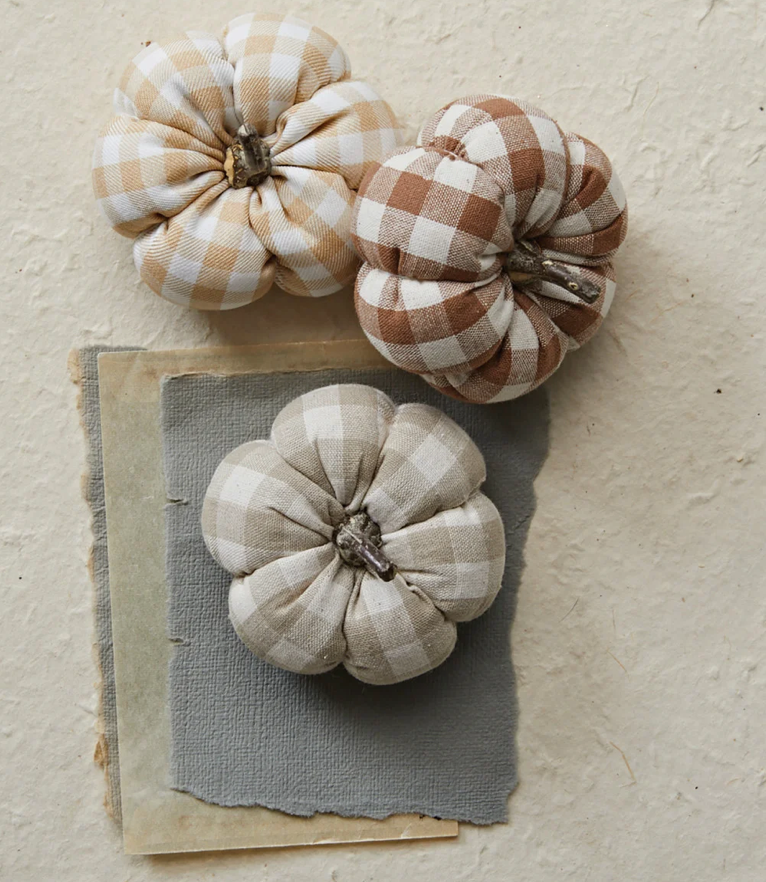 Fabric Pumpkins