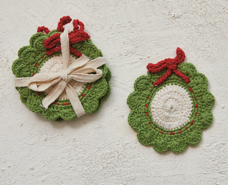 Wreath Coasters