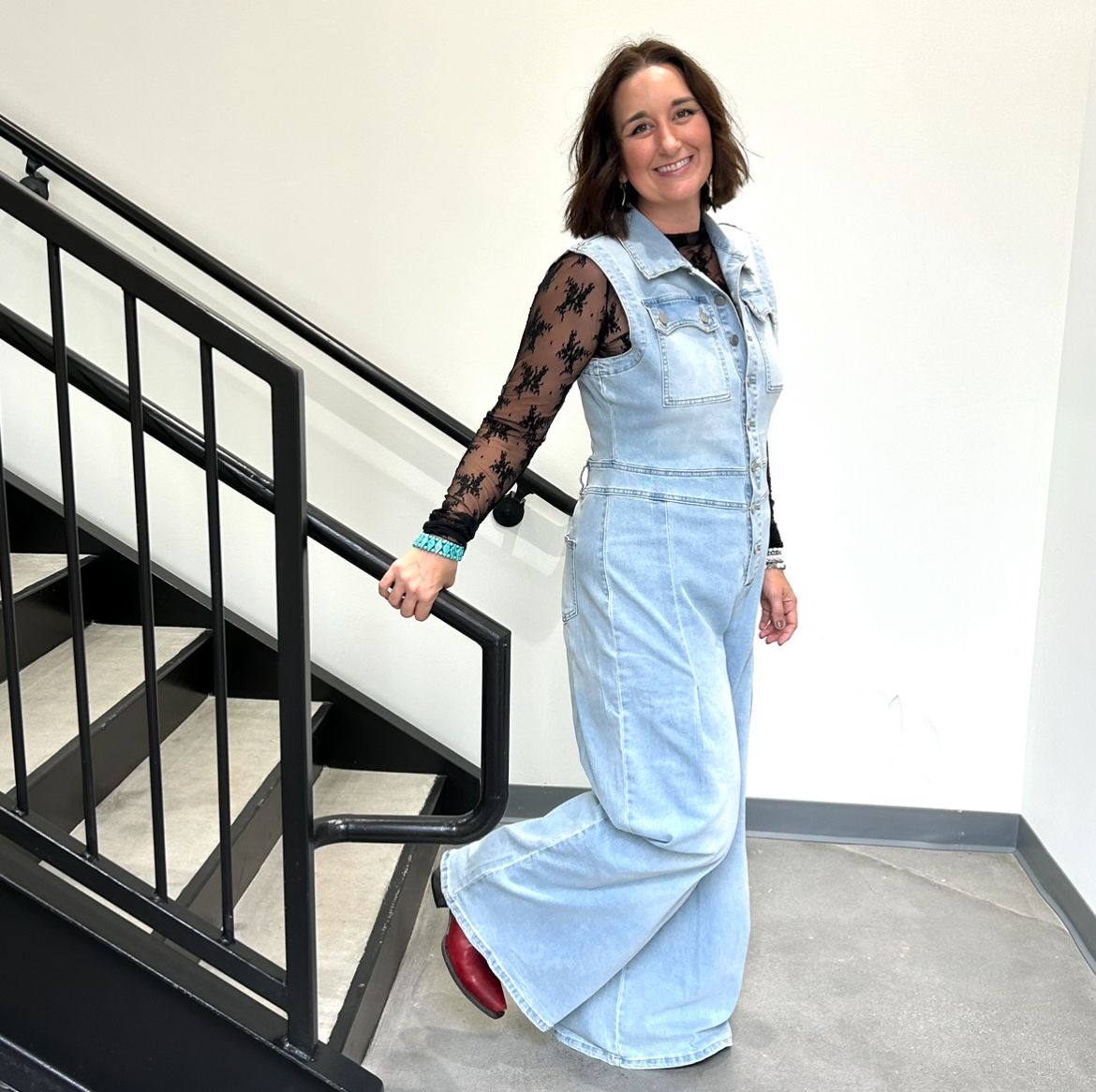 Denim Jumpsuit