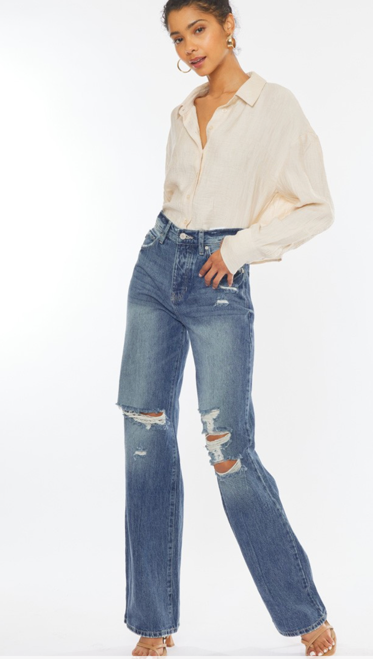 90s Wide Leg Jeans