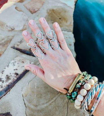 Heart Strings Rings