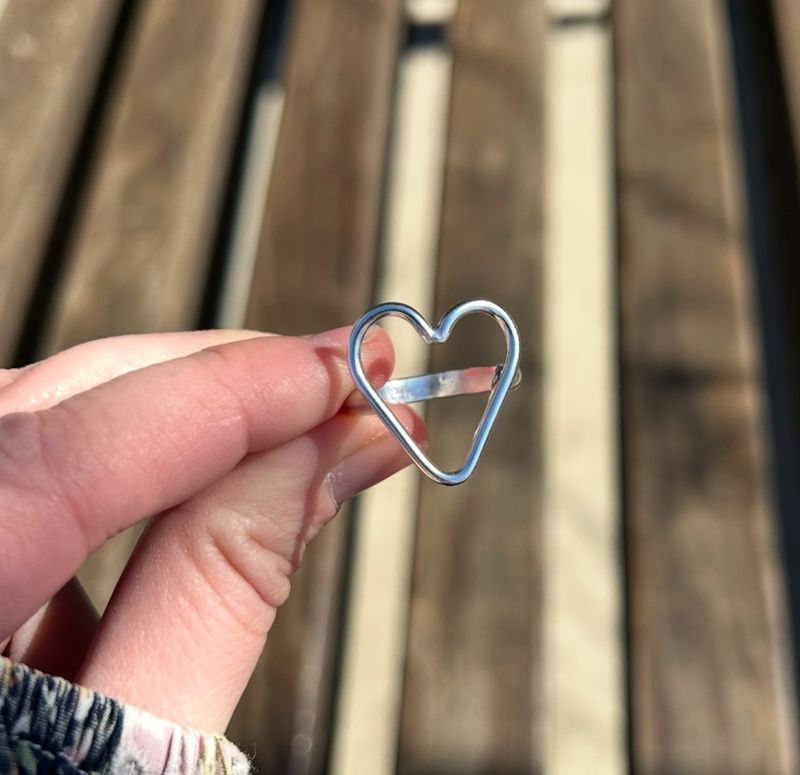 Heart Ring Sz. 8.5