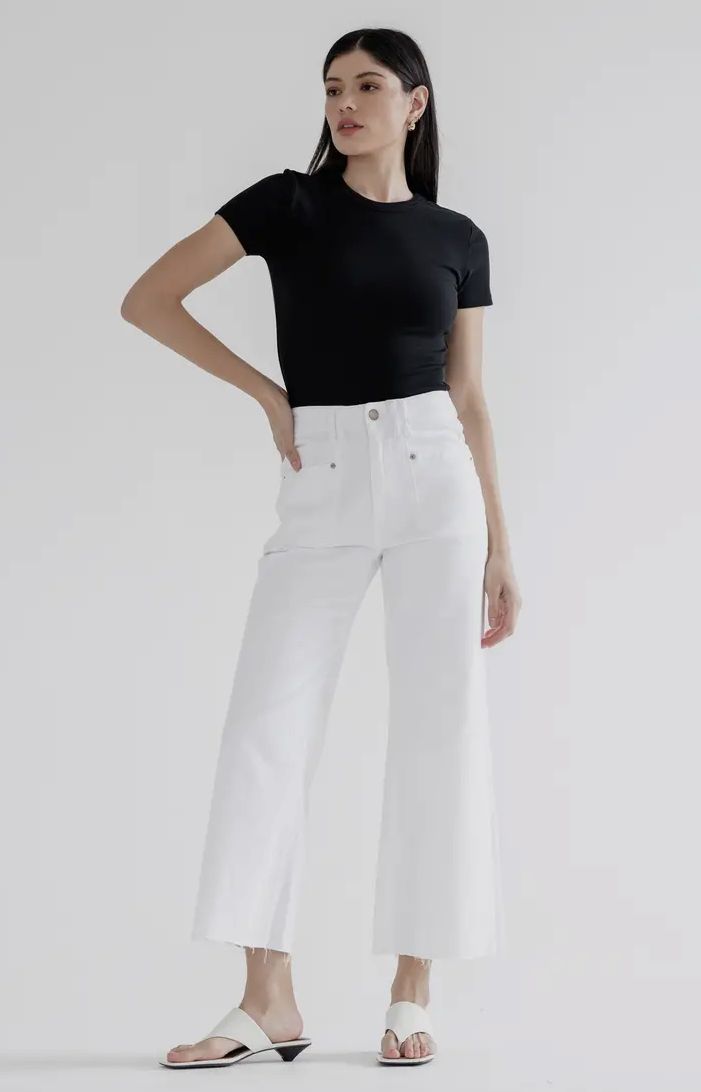 Wide Leg White