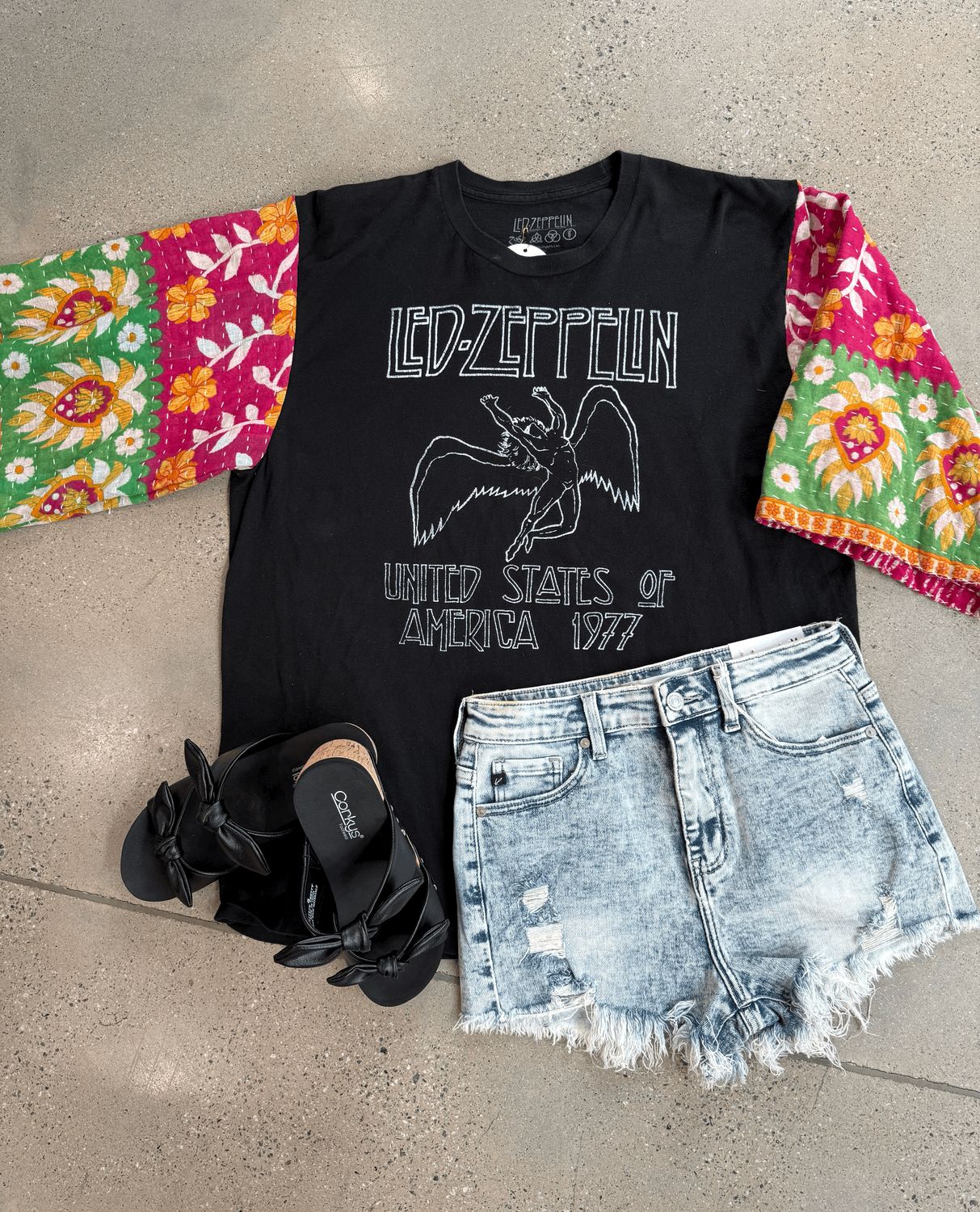 Led Zeppelin USA 77 Tee-XL