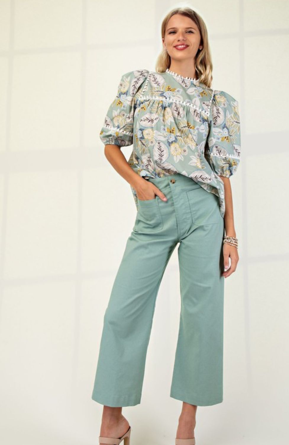 Seafoam Ankle Pant