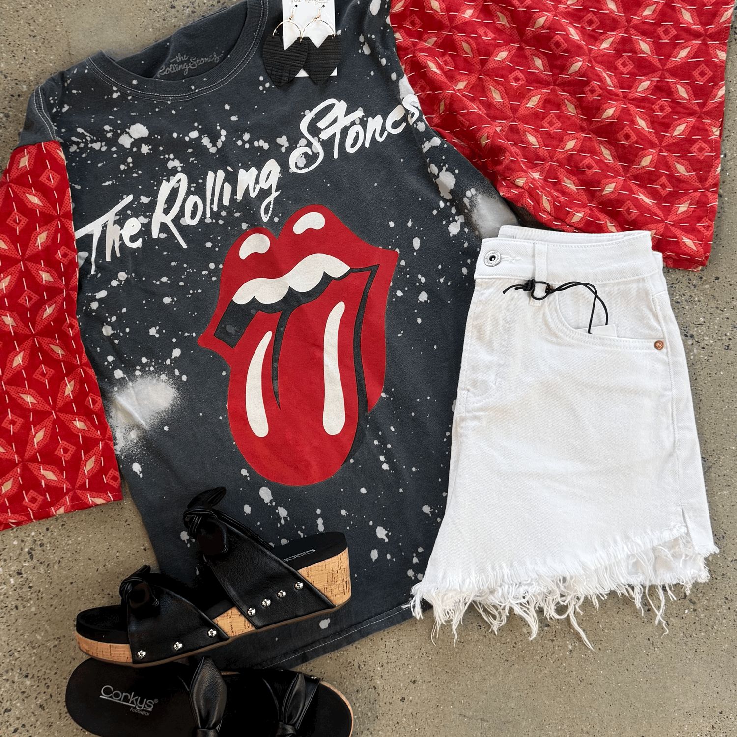 Rolling Stones Bleach Tee - M