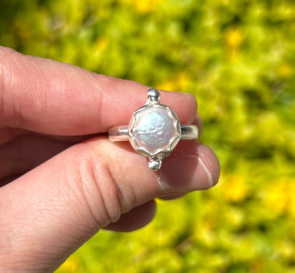 Pearl Dot Ring