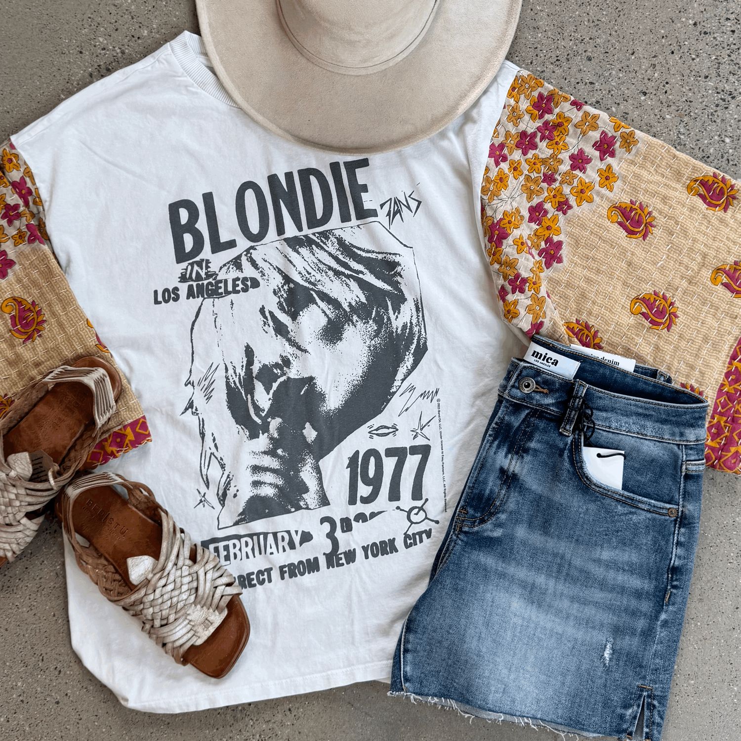Blondie Tee - L