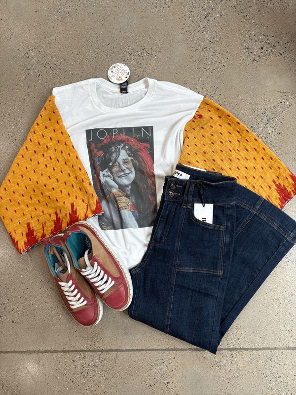Janis Joplin Tee-XL