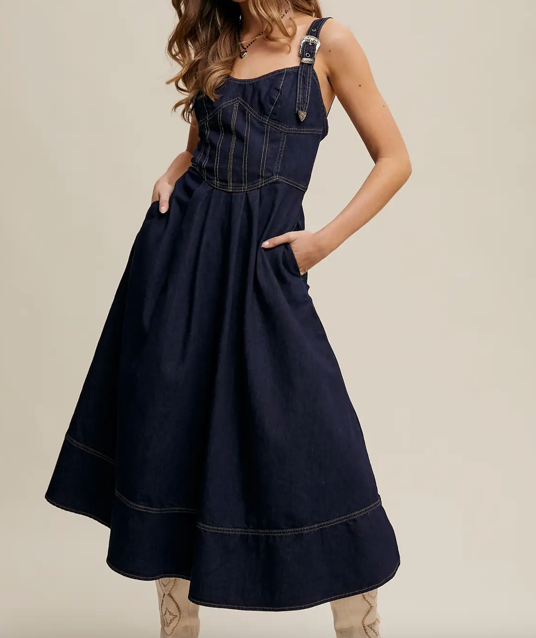 Denim Mini Dress
