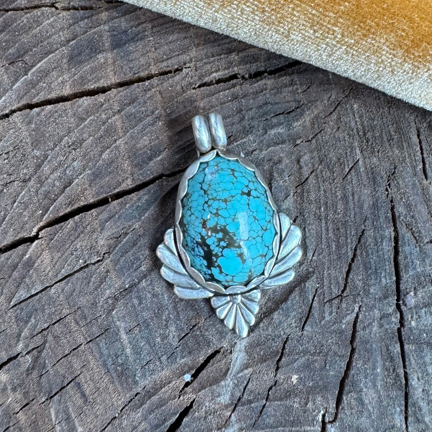 Turquoise Spray Charm