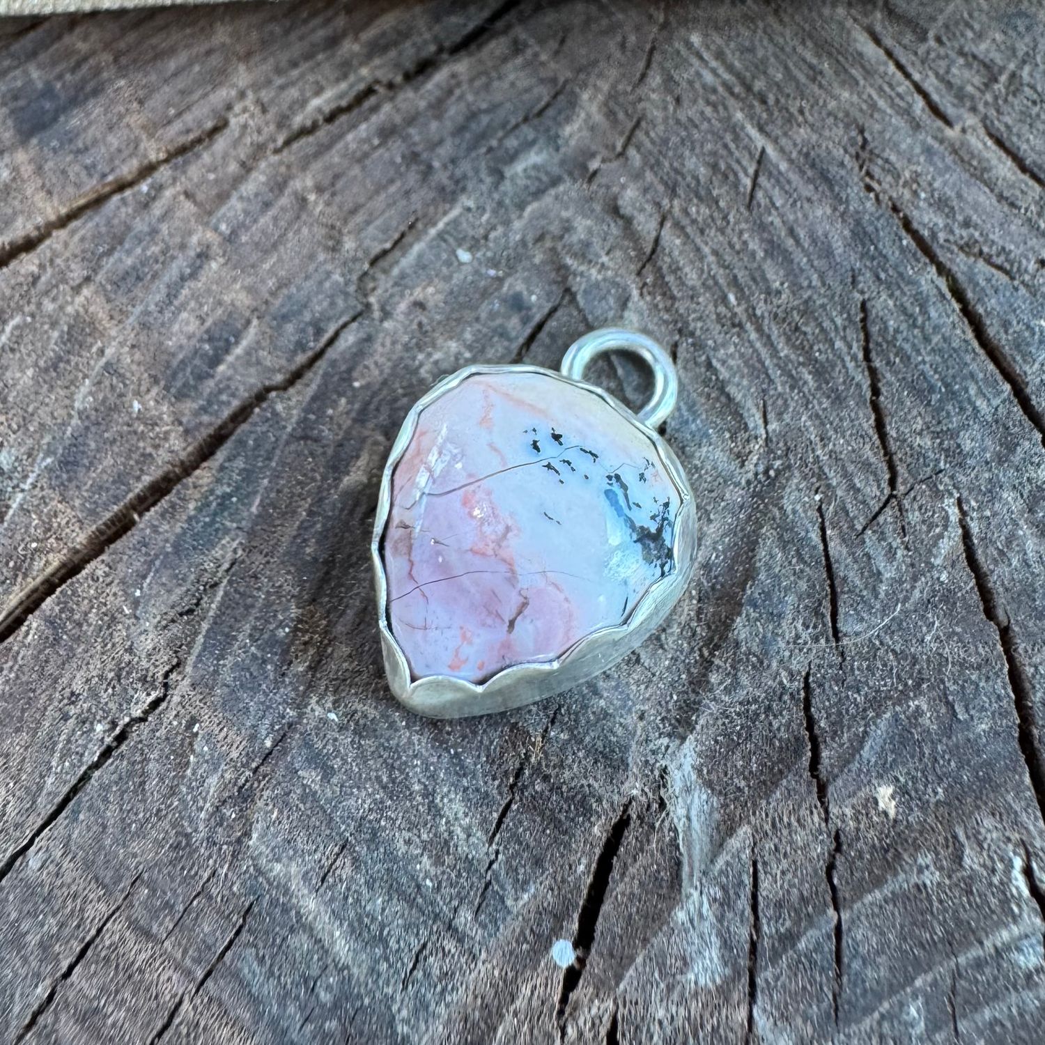 Pink Stone Charm