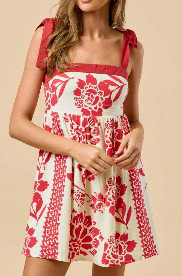 Floral Mini Dress