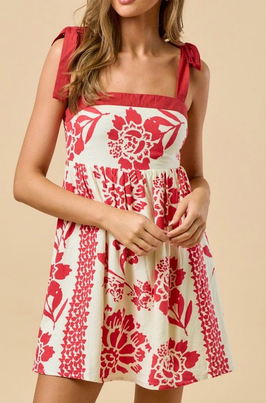 Floral Mini Dress
