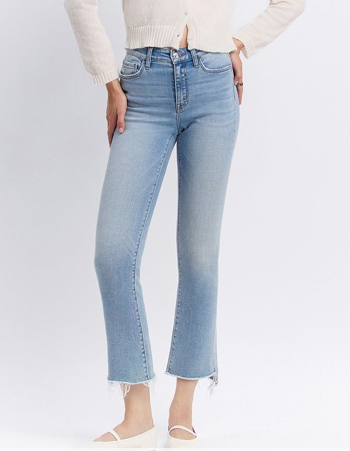Crop Flare Jeans
