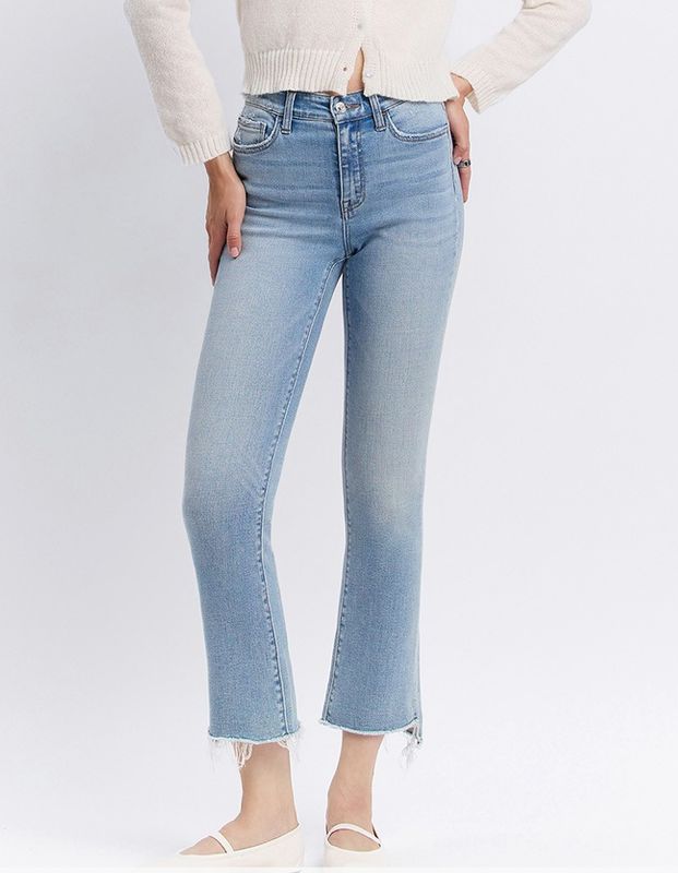 Crop Flare Jeans