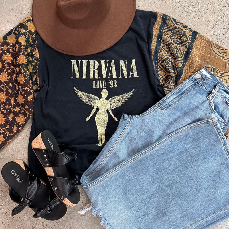 Nirvana Live 93 Tee - L