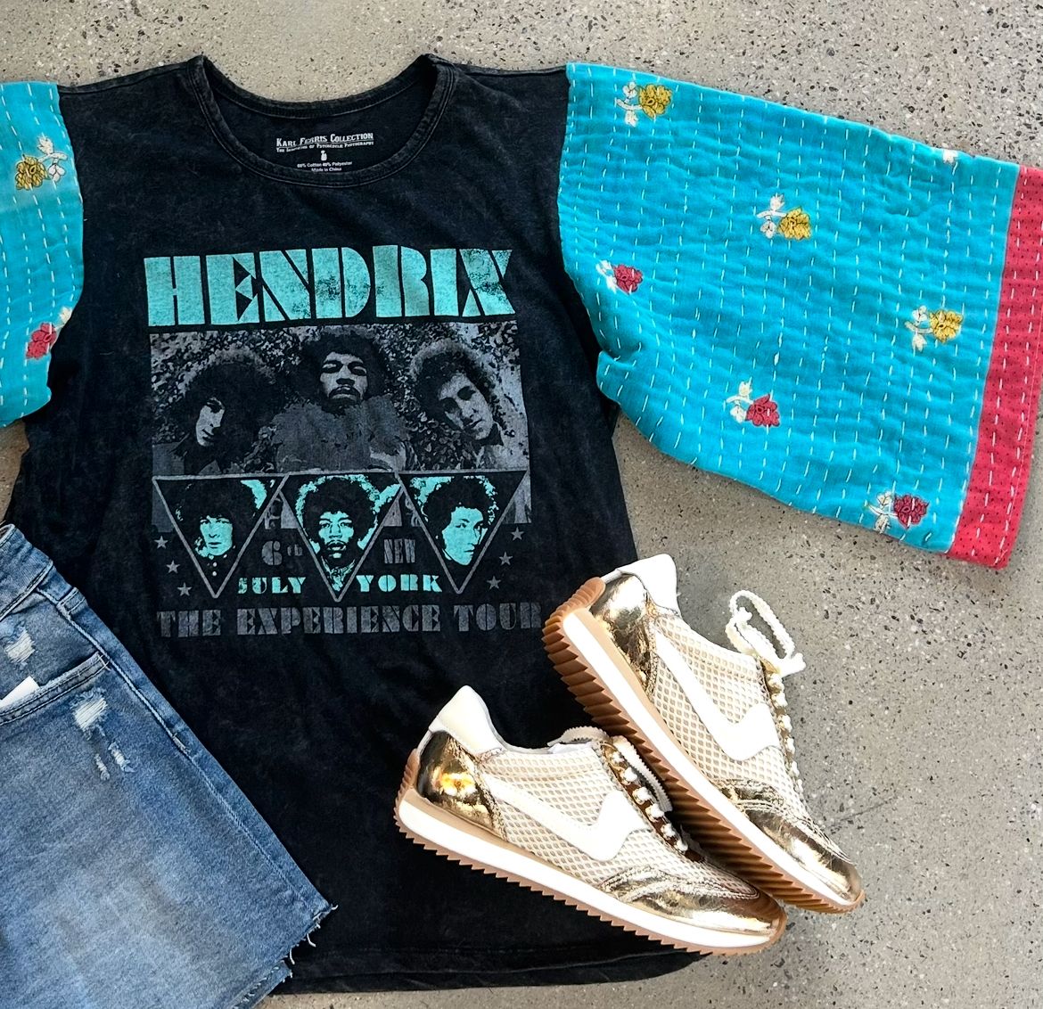 Jimi Hendrix Tour Tee-Large