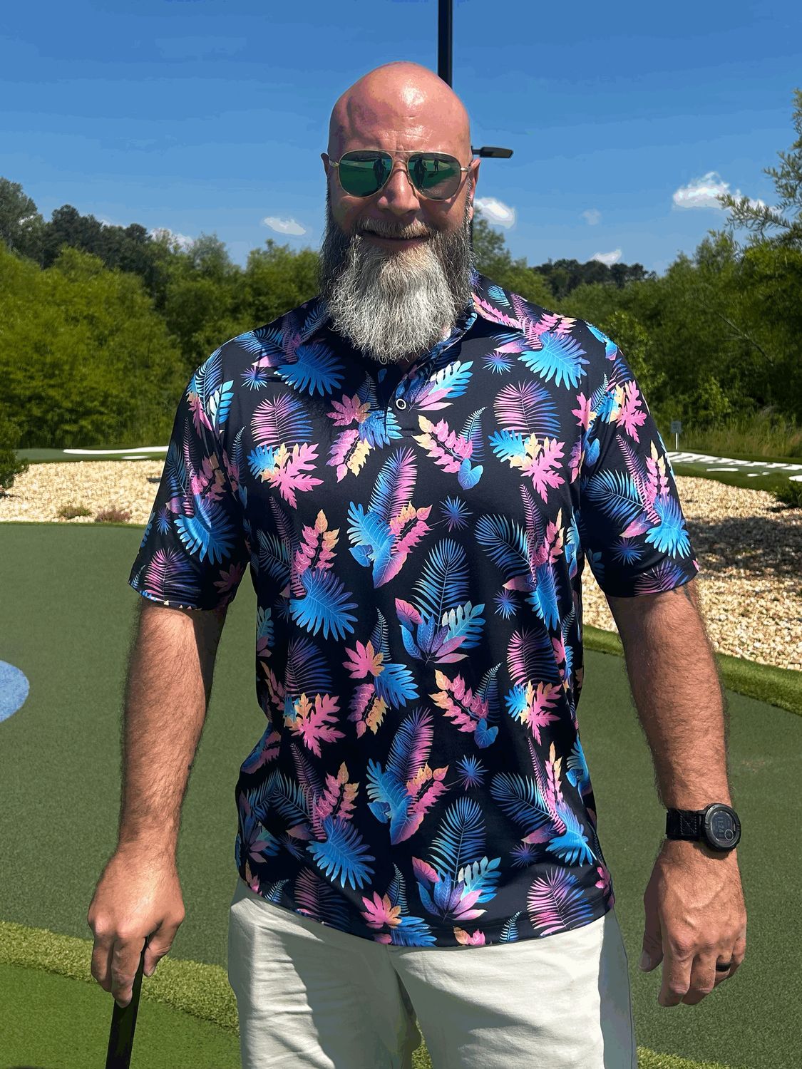 Tropical Golf Shirt