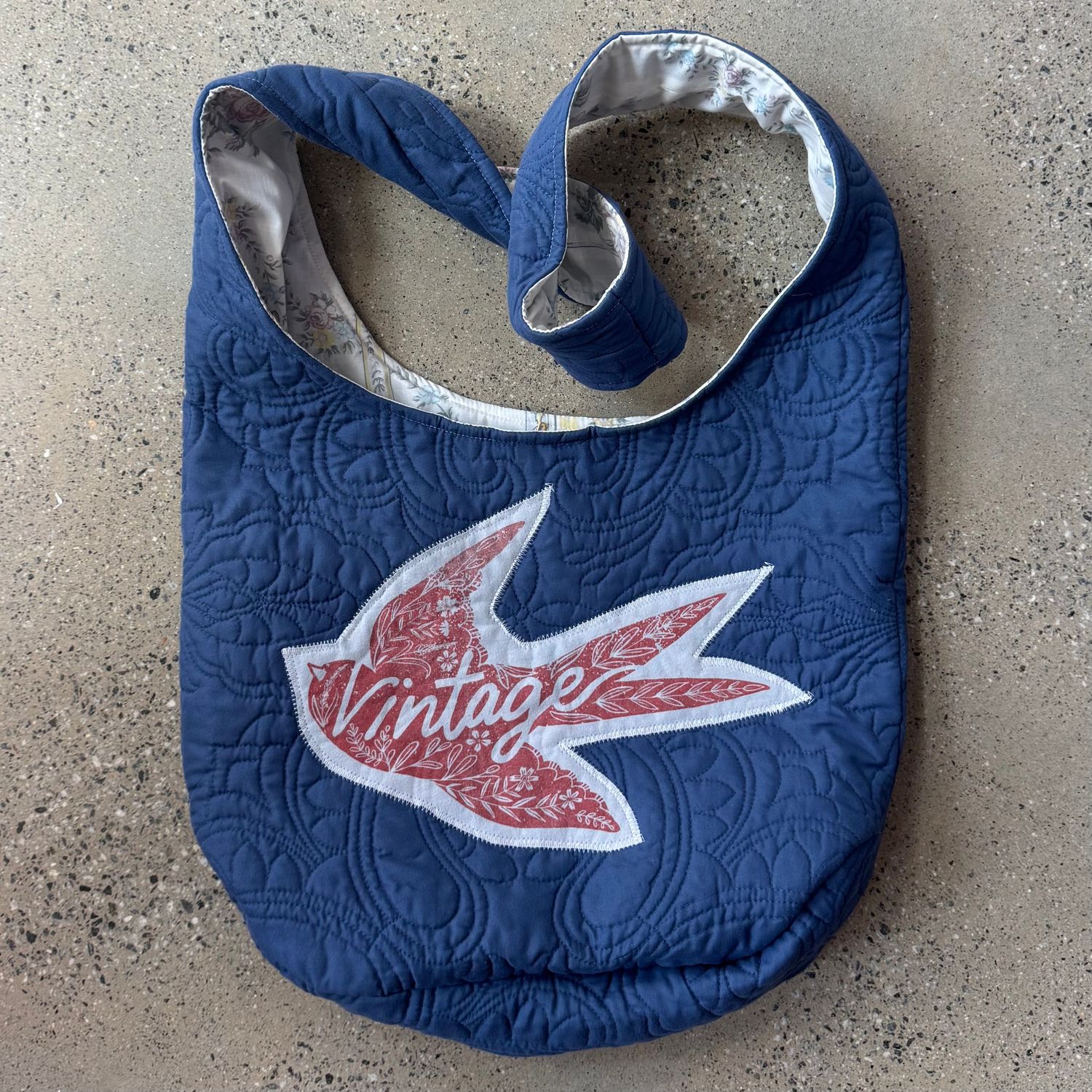 Vintage Bird Market Tote