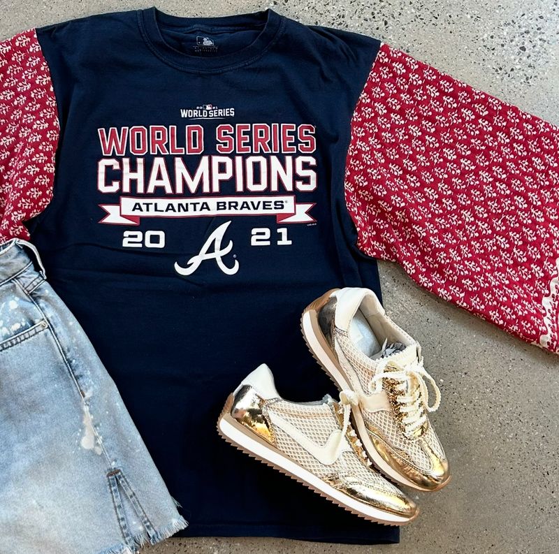 Braves Champs Tee - S