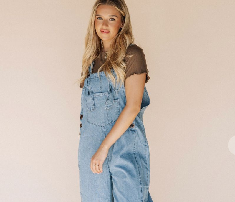 Vintage Denim Overalls