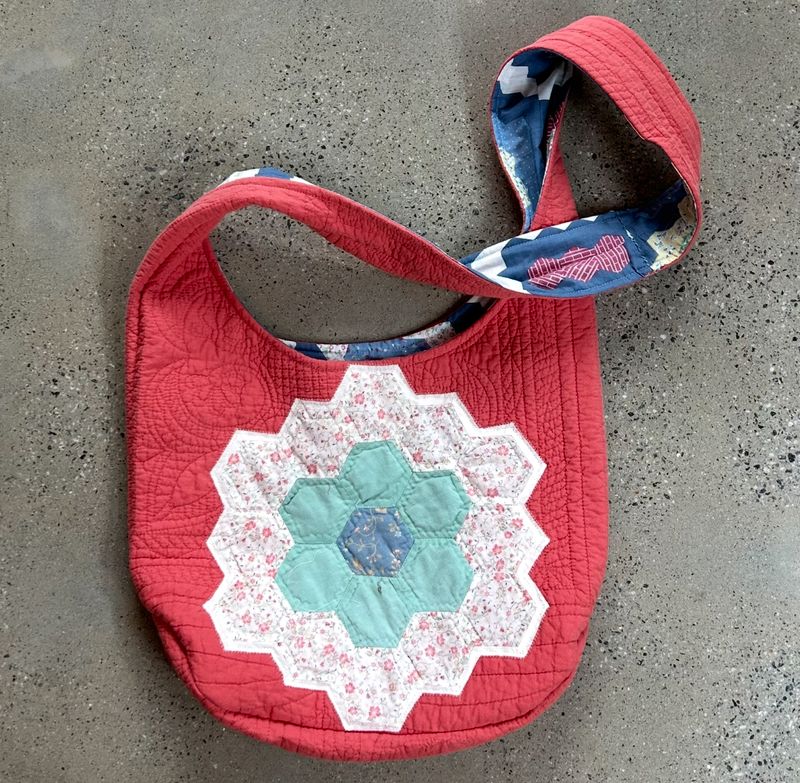 Coral Market Tote