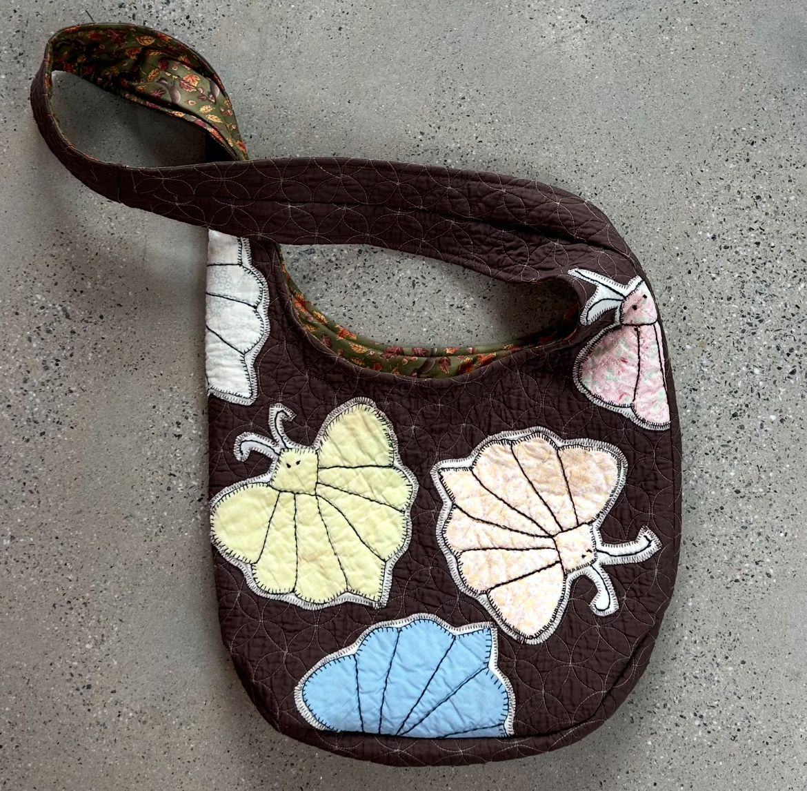 Brown Moth Market Tote