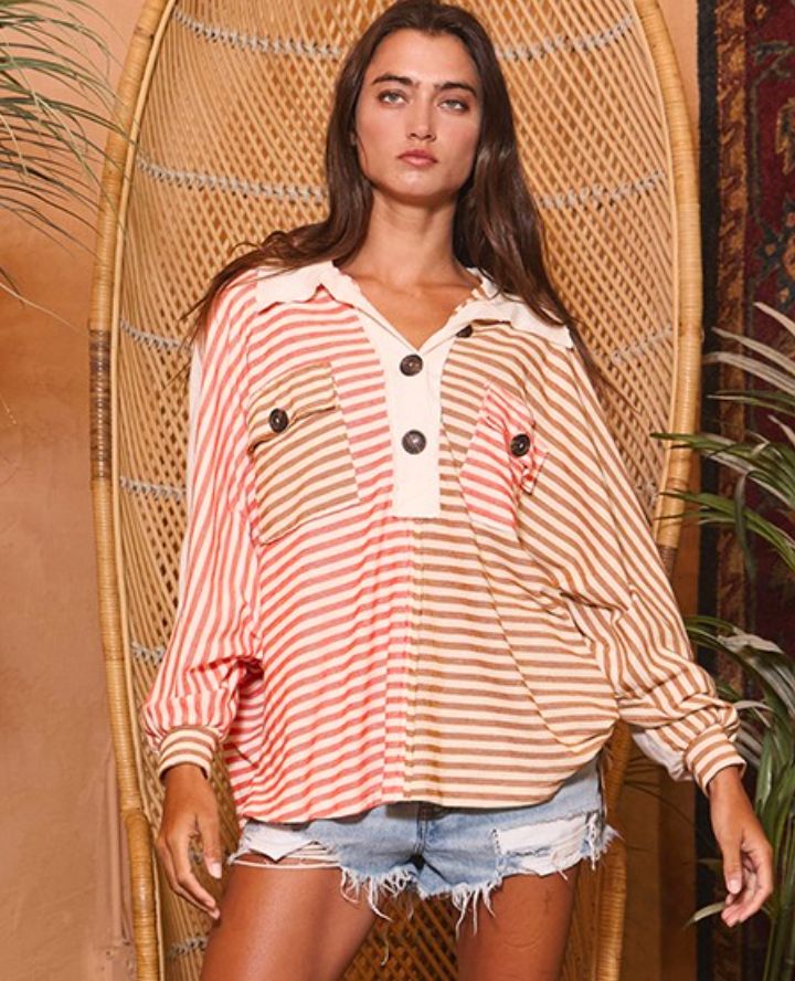 Color Block Top