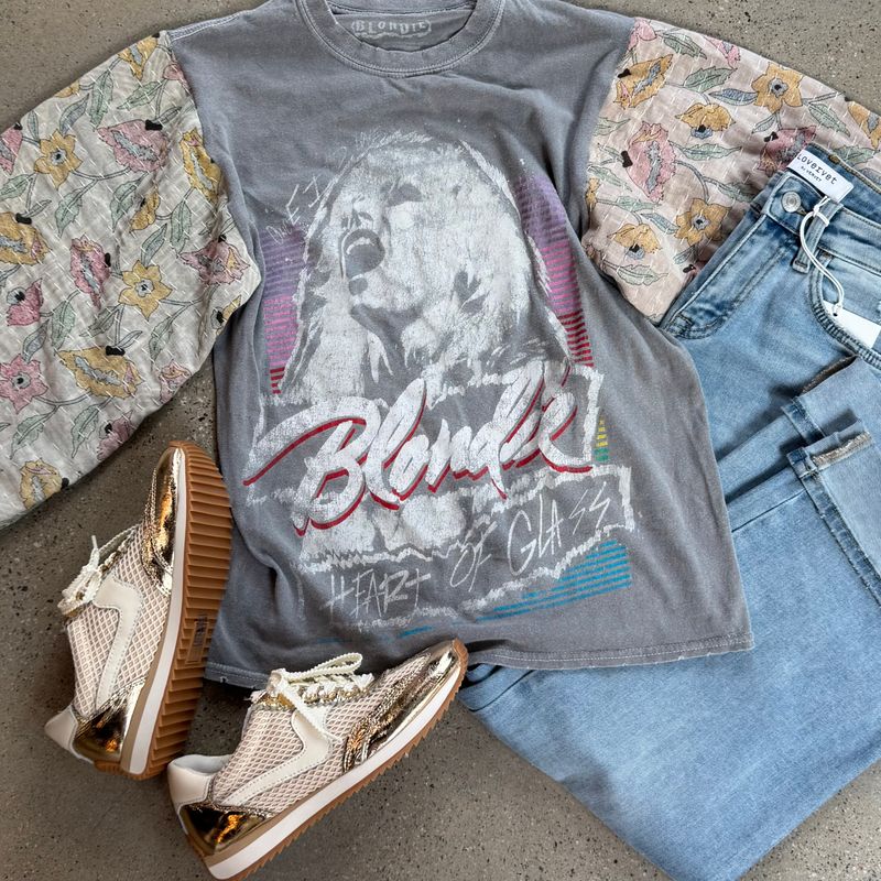 Blondie Tee - S