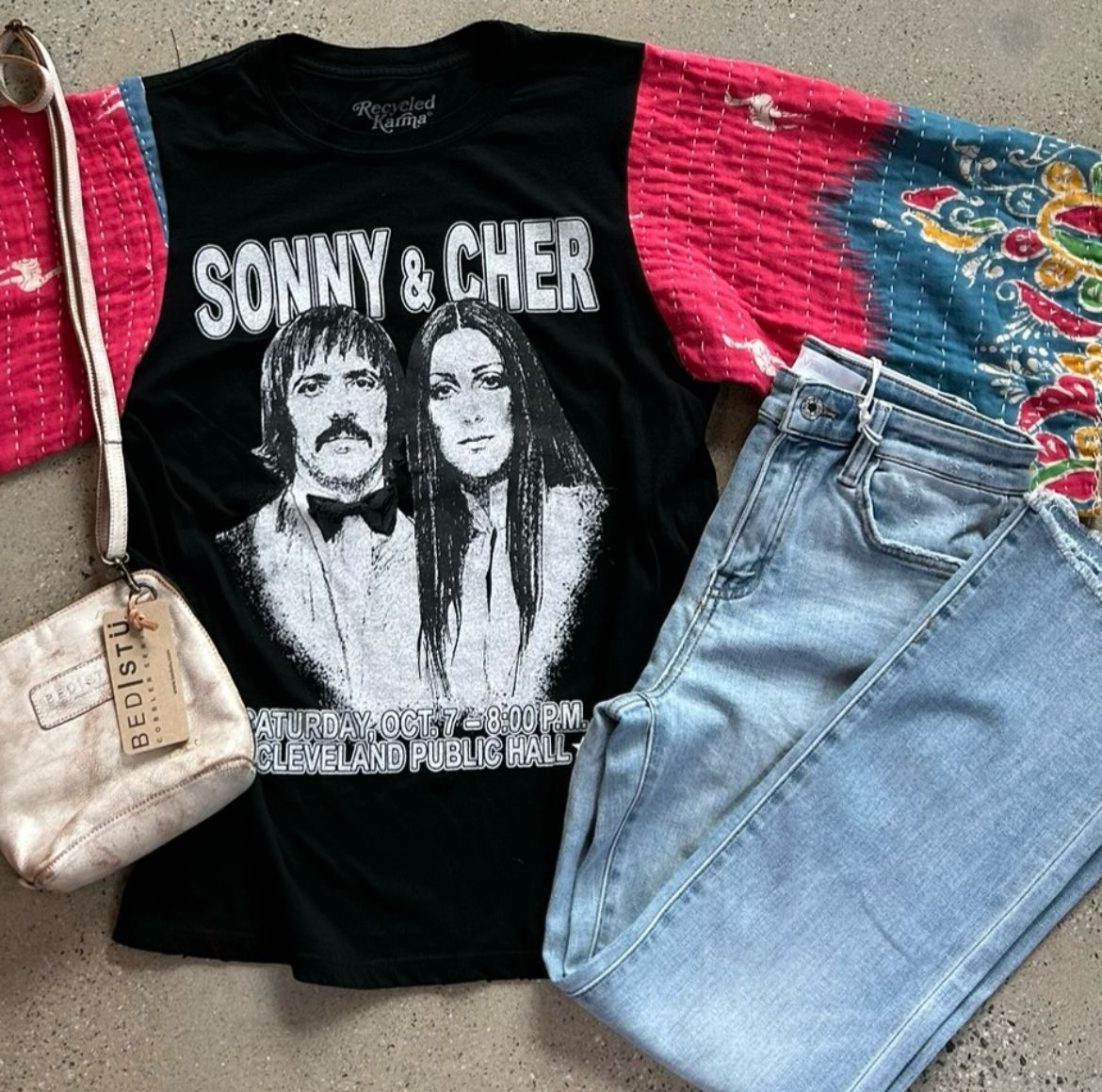 Sonny and Cher Tee-Medium