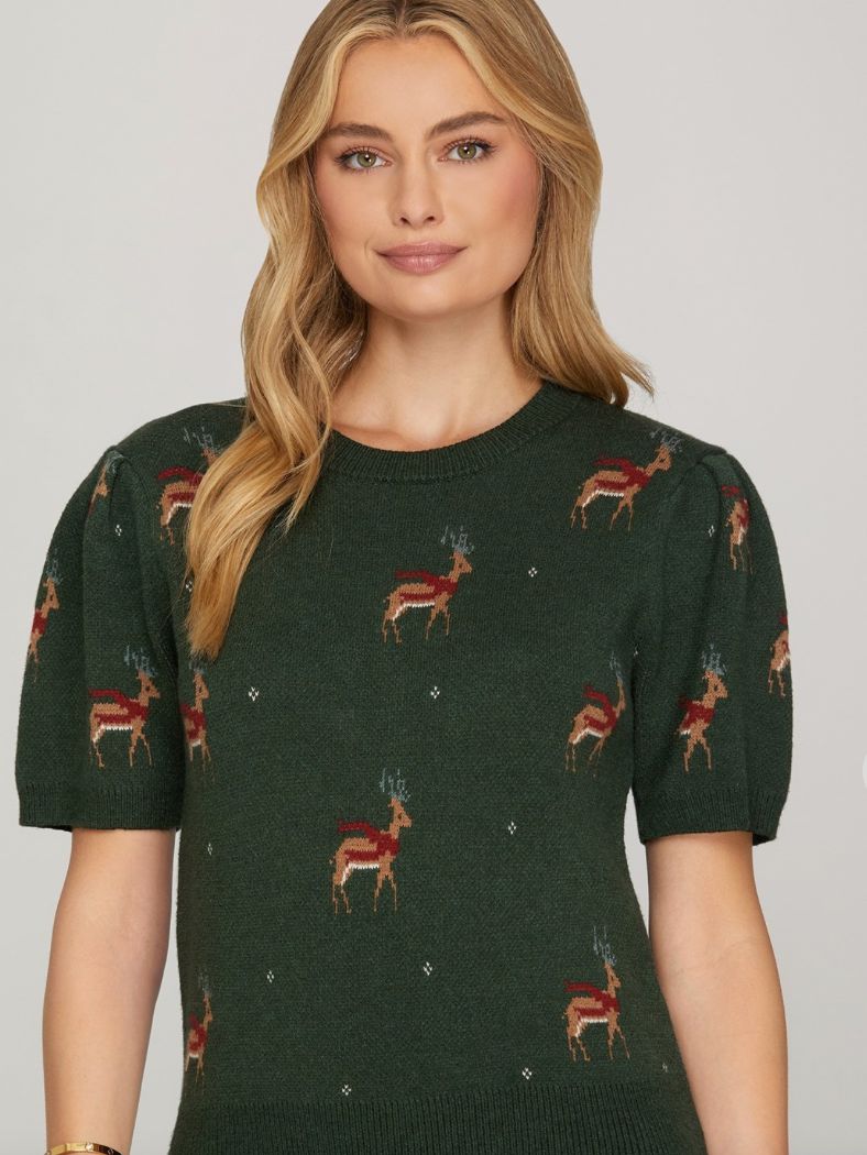 Reindeer Sweater