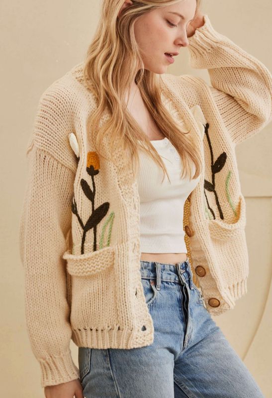 Flower Cardigan