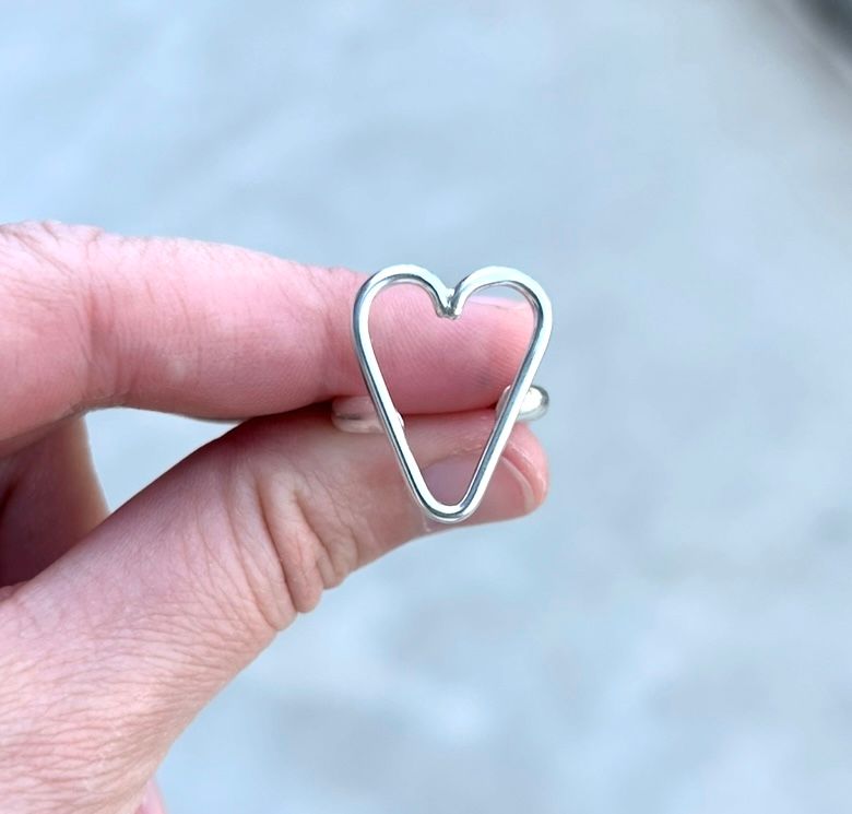Heart Ring sz. 7