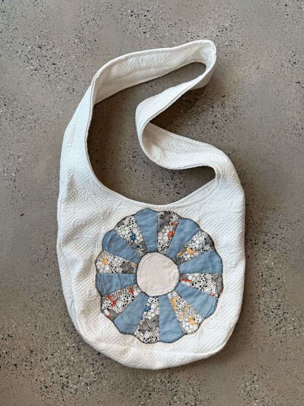 Flower Quilt Market Tote