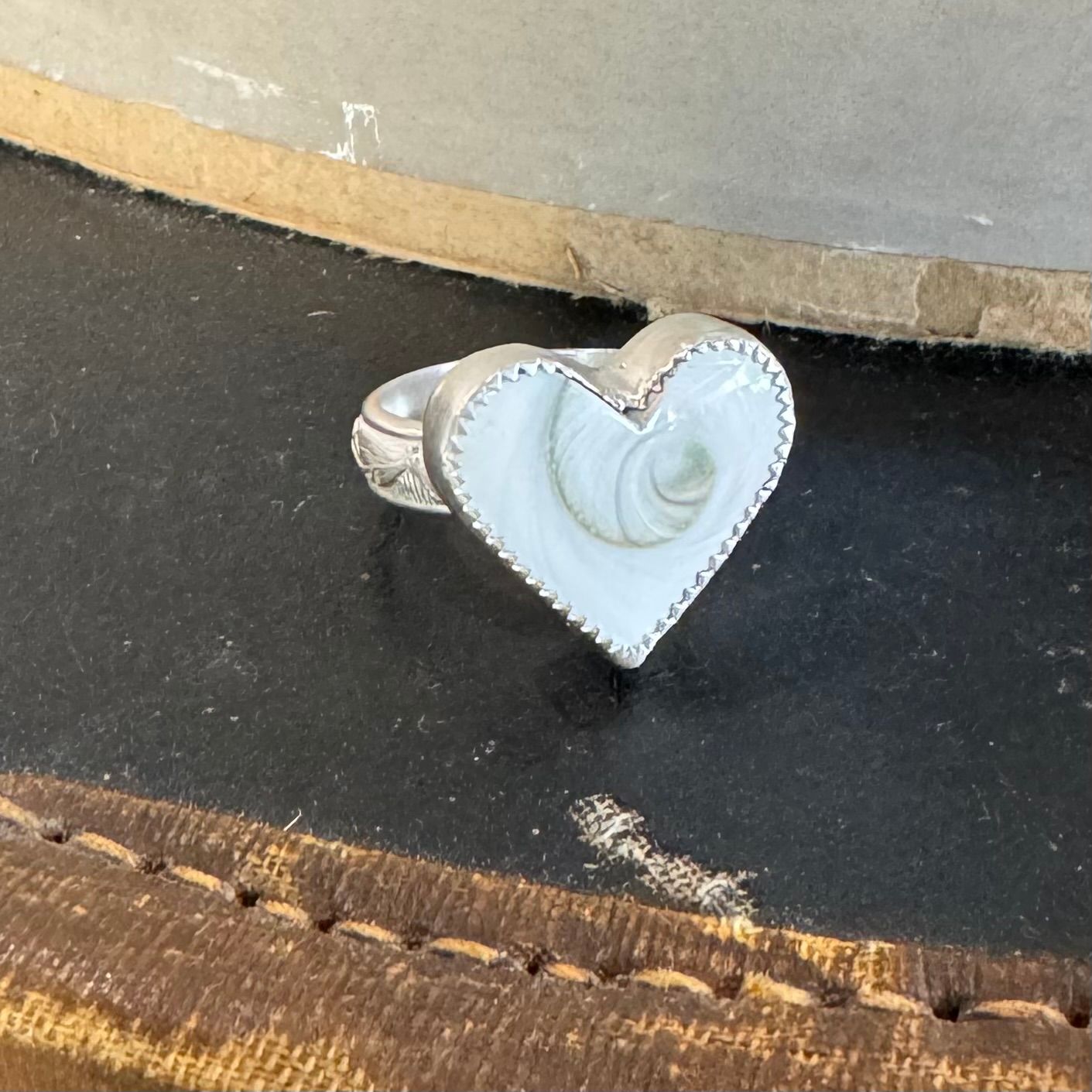 Spiral Shell Ring - Sz. 7