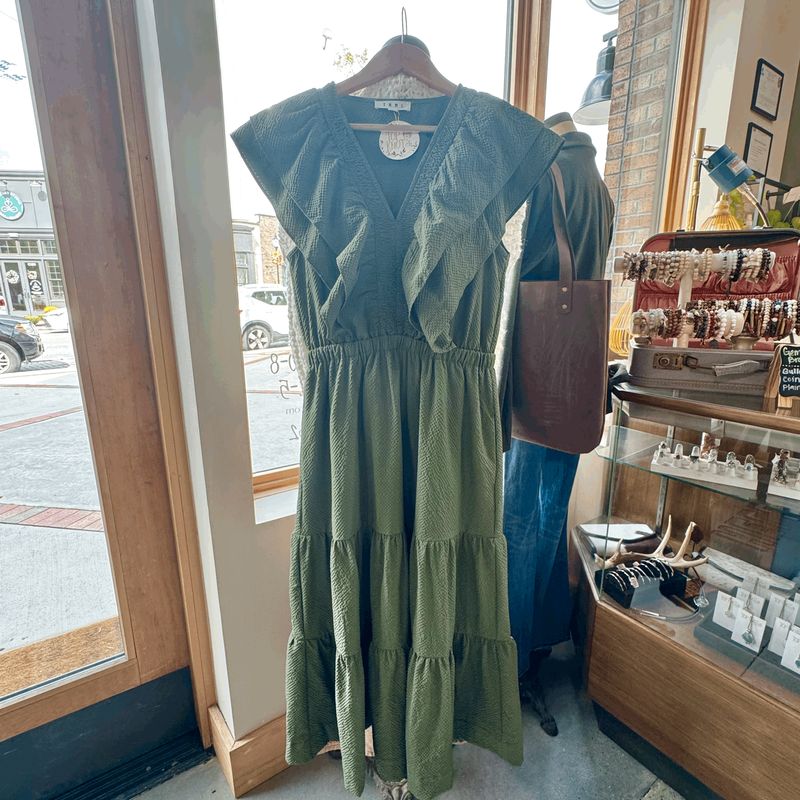 Olive Maxi Dress