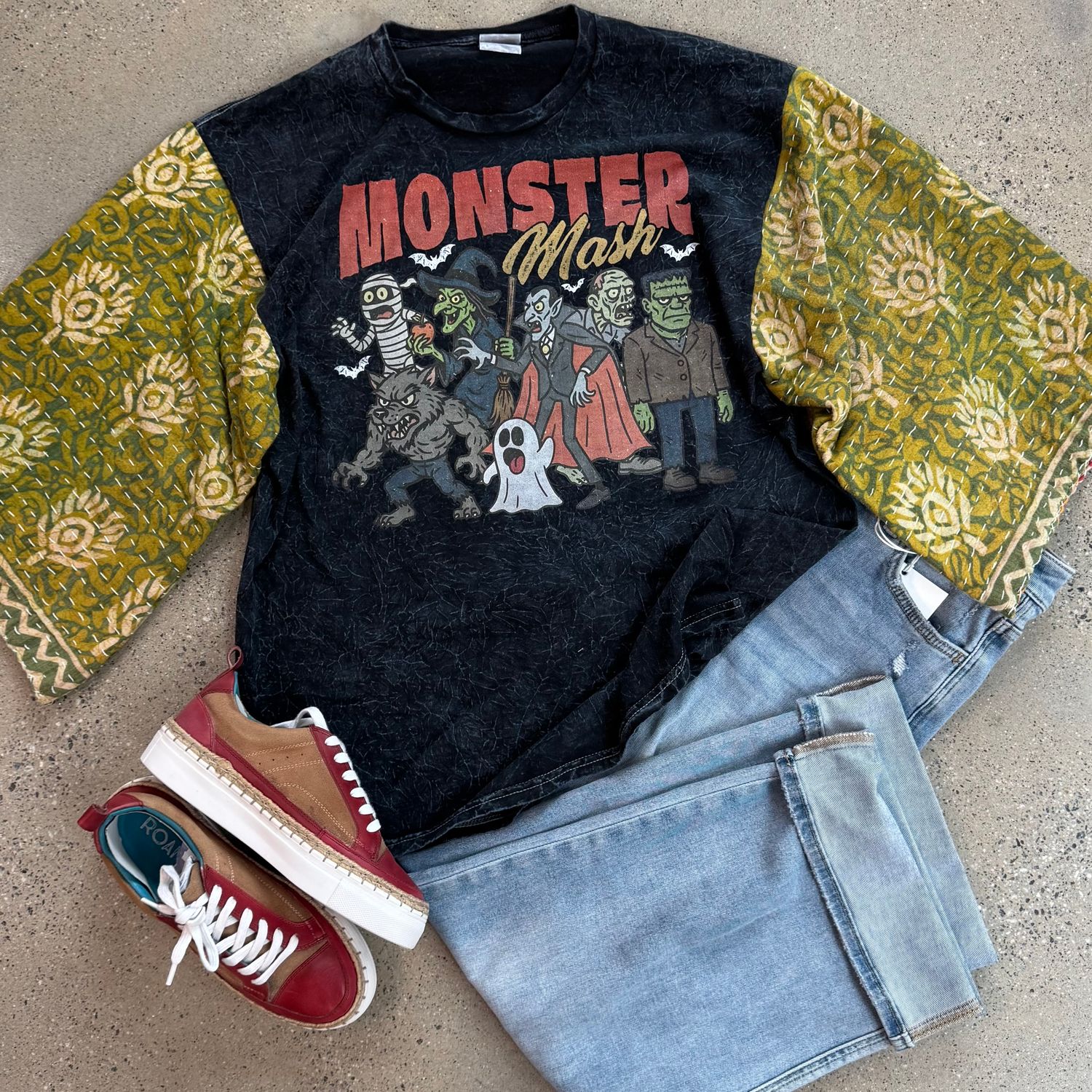 Monster Tee Green - L