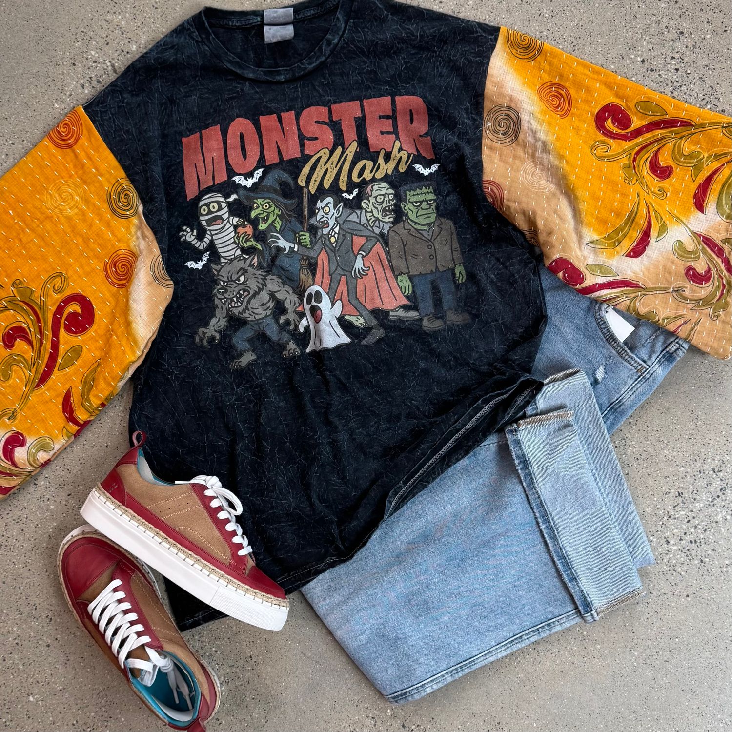 Monster Tee Yellow - L