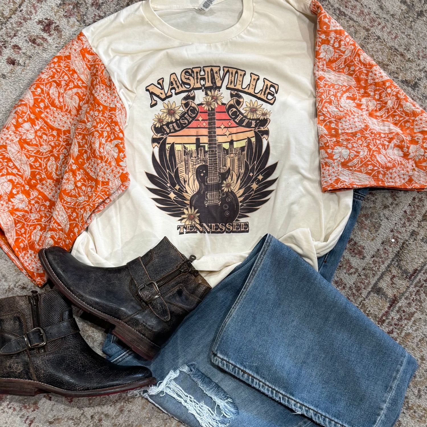 Nashville Orange Tee - XL